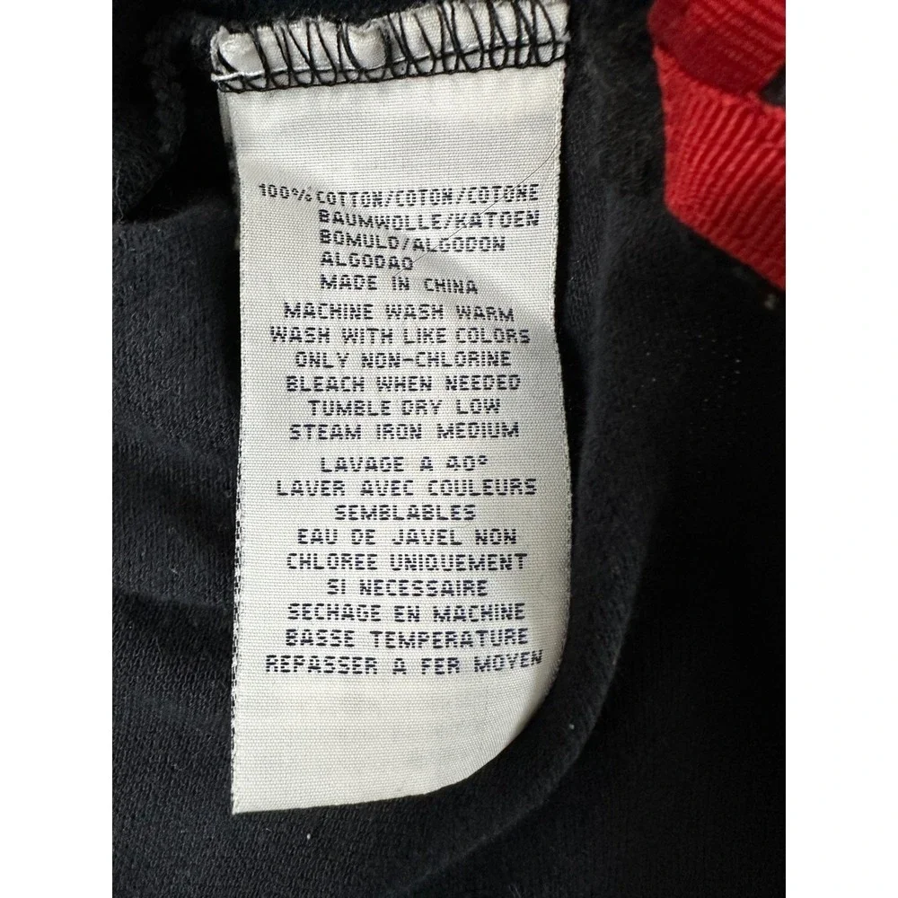 Vintage‎ Polo Ralph Lauren Big Flesh Pony #4 Men's Size XL Black Short Sleeve